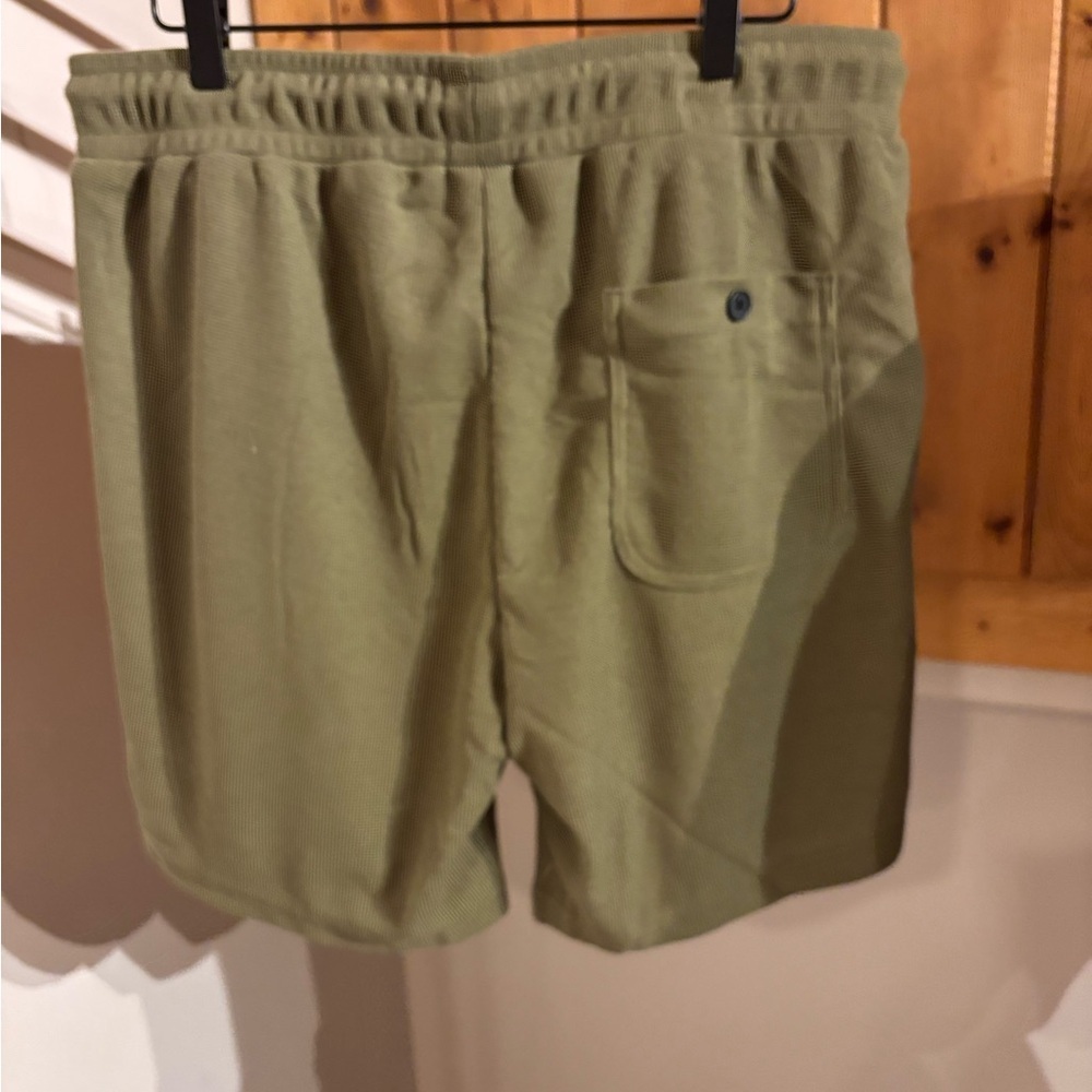 Amazon Olive Men's Athletic Shorts - Picture 5 of 8